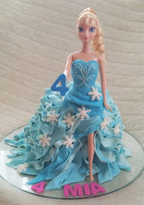 3D Elsa Torte